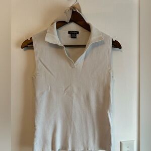 Classic Eddie Bauer Ivory Knit Top